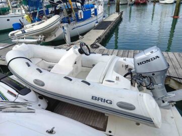 RIB Centre Console Tender, 30 HP Honda Outboard