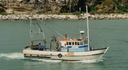 BARBARA D: Nalder & Biddle Designed Displacement Fishing Vessel