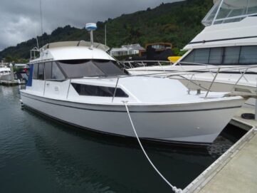 ALIBI: 12.5m Vindex with a Picton Marina Berth